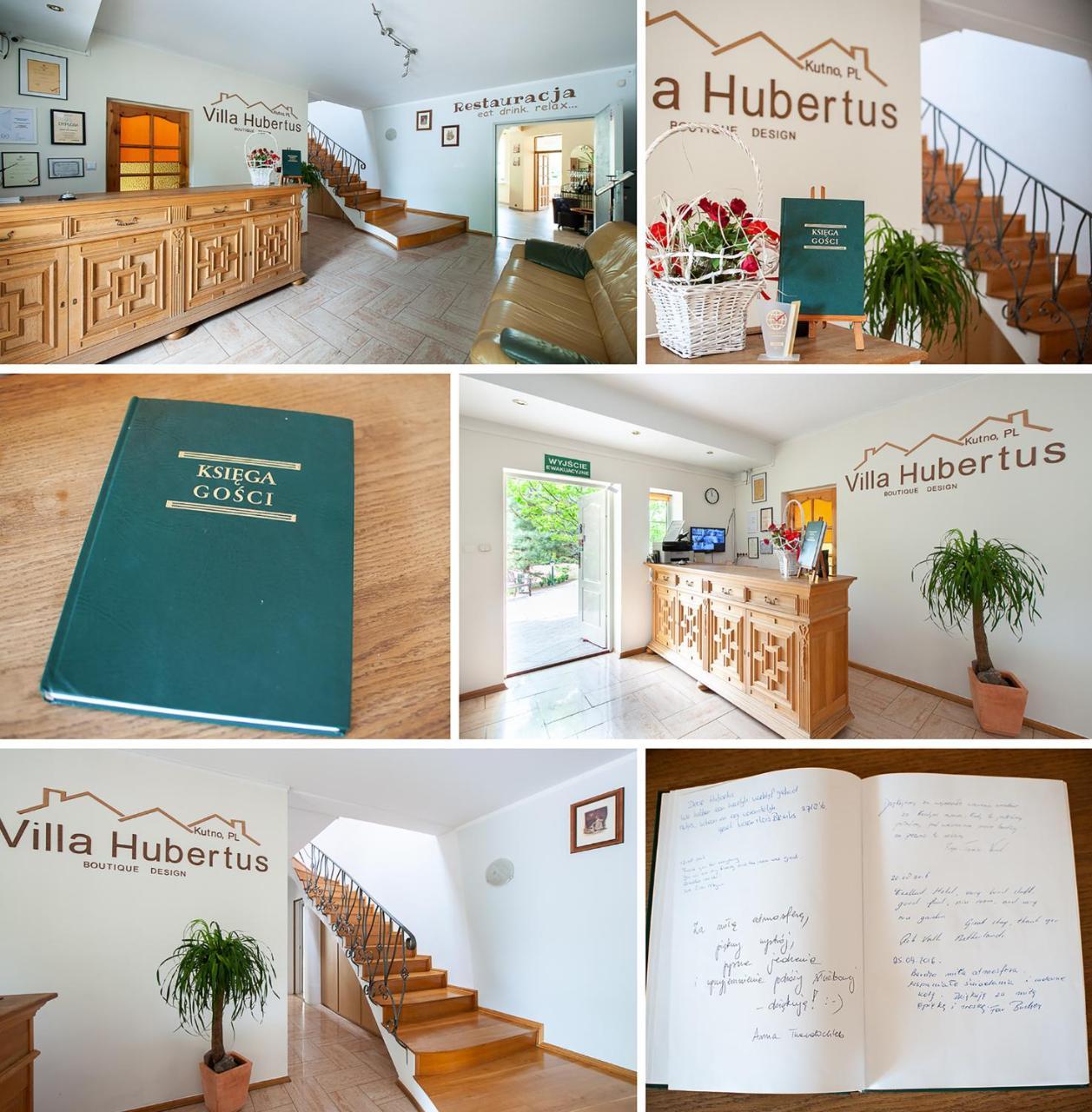 Hotel Villa Hubertus Kutno Exteriör bild